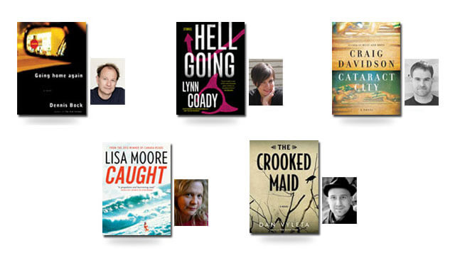 2013 Giller short list. Image from CBC.